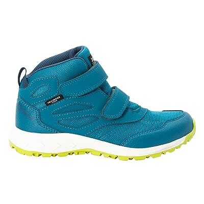 Jack Wolfskin Woodland Texapore Mid VC K Zapatillas de Exterior, Azul Aguamarina, 28 EU Jack Wolfskin Woodland Texapore Mid VC K Zapatillas de Exterior, Azul Aguamarina, 28 EU