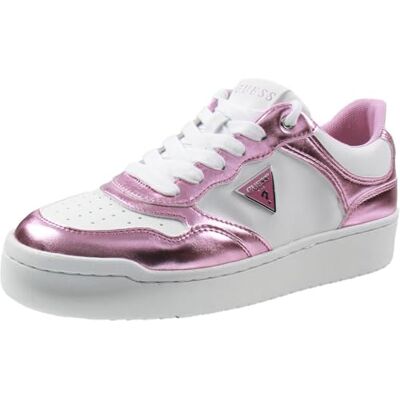 GUESS Miram, Zapatillas Mujer, White Pink 143, 41 EU GUESS Miram, Zapatillas Mujer, White Pink 143, 41 EU