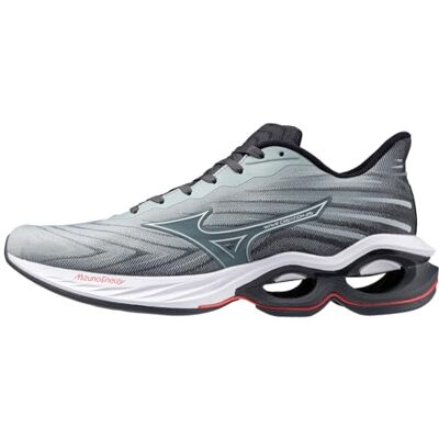 Mizuno Mens Wave Creation 25, Zapatillas para Correr Hombre, Grey Mist White, 46 EU Mizuno Mens Wave Creation 25, Zapatillas para Correr Hombre, Grey Mist White, 46 EU
