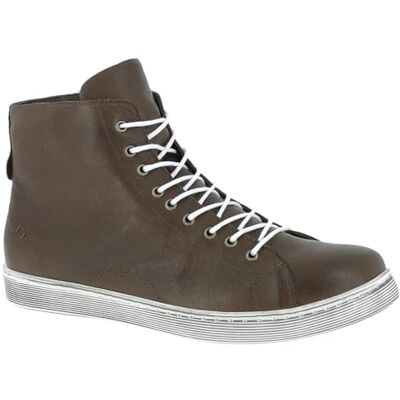 Andrea Conti Damen High Top Sneaker, Zapatillas Mujer, café, 36 EU Andrea Conti Damen High Top Sneaker, Zapatillas Mujer, café, 36 EU
