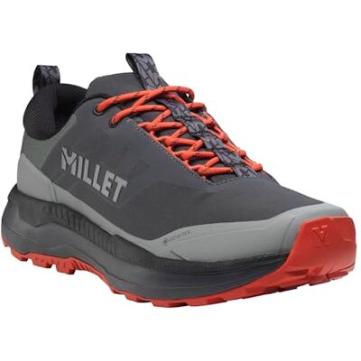 MILLET Zapatillas Senderismo Hombre Gore-TEX Versátiles, gris naranja., 45 1/3 EU MILLET Zapatillas Senderismo Hombre Gore-TEX Versátiles, gris naranja., 45 1/3 EU
