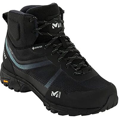MILLET Hike UP Mid GTX W Zapatillas de caminar, color negro y negro, 42 2/3 EU, Negro, 42 2/3 EU MILLET Hike UP Mid GTX W Zapatillas de caminar, color negro y negro, 42 2/3 EU, Negro, 42 2/3 EU