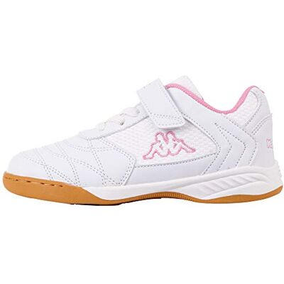 Kappa DAMBA K Unisex Kids, Zapatillas para Correr de Carretera, 1021 White/Rosé, Kappa DAMBA K Unisex Kids, Zapatillas para Correr de Carretera, 1021 White/Rosé,