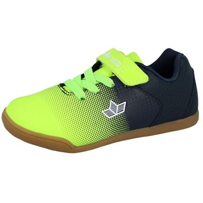 Lico Sambo Vs, Zapato de Tribunal Interior Unisex Niños, Marine/Lemon, 34 EU Lico Sambo Vs, Zapato de Tribunal Interior Unisex Niños, Marine/Lemon, 34 EU