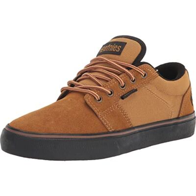 Etnies Barge LS Aspecto clásico de Patinaje, Silhoutte Vulcanizado Delgado, Cuello blindado Fuerte, Vulc Reforzado, Ajuste Acolchado, Tenis de Uso Diario 2025, Tabaco, 38 EU Etnies Barge LS Aspecto clásico de Patinaje, Silhoutte Vulcanizado Delgado, Cuello blindado Fuerte, Vulc Reforzado, Ajuste Acolchado, Tenis de Uso Diario 2025, Tabaco, 38 EU