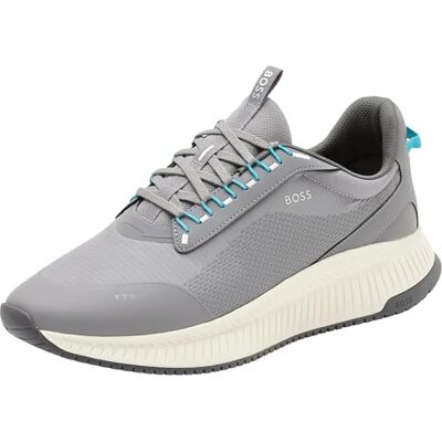 Boss TTNM EVO_Runn_rsth, Correr Hombres, Medium Grey, Boss TTNM EVO_Runn_rsth, Correr Hombres, Medium Grey,