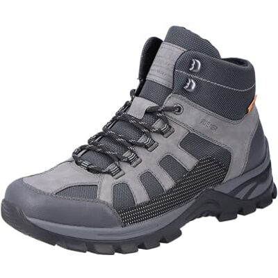 Rieker Botas de trekking para hombre B6832, gris, 42 EU Rieker Botas de trekking para hombre B6832, gris, 42 EU