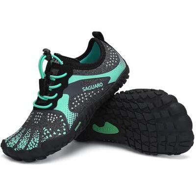 SAGUARO Barefoot Zapatillas Niño Minimalistas Zapatillas Niña Escarpines Barefoot Zapatos Minimalistas Zapatillas Deporte para Wide Tox Box Verde,Gr.24 SAGUARO Barefoot Zapatillas Niño Minimalistas Zapatillas Niña Escarpines Barefoot Zapatos Minimalistas Zapatillas Deporte para Wide Tox Box Verde,Gr.24