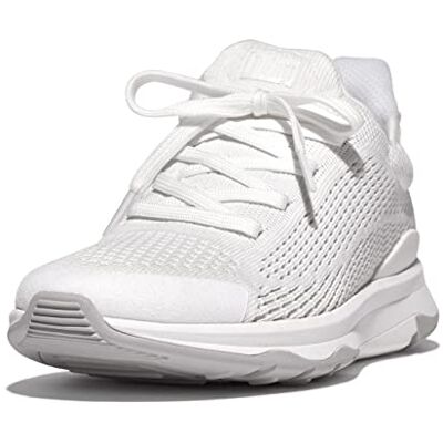 Fitflop Vitamin Ffx Zapatillas de Punto, White, 38 EU Fitflop Vitamin Ffx Zapatillas de Punto, White, 38 EU