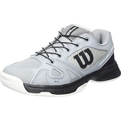 Wilson RUSH PRO - Zapatos de tenis - Junior - negro/blanco cantera Wilson RUSH PRO - Zapatos de tenis - Junior - negro/blanco cantera