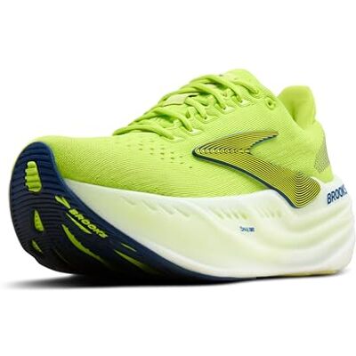 Brooks Glycerin MAX, Sneaker Hombre, Lime/Navy Peony/White, 45.5 EU Brooks Glycerin MAX, Sneaker Hombre, Lime/Navy Peony/White, 45.5 EU