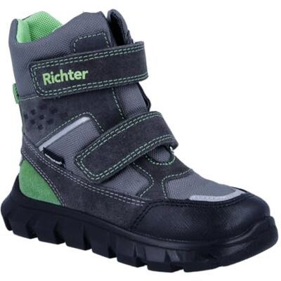 Richter Snow 2.0 Botas de invierno para niños, color cita/negro/limón, talla 34 EU, City Black Lemon, 34 EU Richter Snow 2.0 Botas de invierno para niños, color cita/negro/limón, talla 34 EU, City Black Lemon, 34 EU