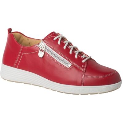 Ganter Klara-k, Zapatillas Mujer, Rojo, 35.5 EU XX-Ancho Ganter Klara-k, Zapatillas Mujer, Rojo, 35.5 EU XX-Ancho