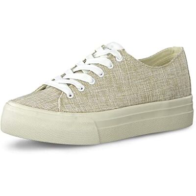 Tamaris 1-23786-28 Low Top, Zapatillas Mujer, Ivory Uni, 41 EU Tamaris 1-23786-28 Low Top, Zapatillas Mujer, Ivory Uni, 41 EU