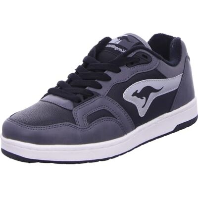 KangaROOS K-Slam Point, Zapatillas Unisex Adulto, Steel Grey Jet Black, 39 EU KangaROOS K-Slam Point, Zapatillas Unisex Adulto, Steel Grey Jet Black, 39 EU
