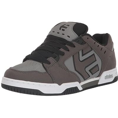 Etnies Faze Estilo clásico de Skate Heritage con Aspecto hinchado a la Moda, Suela de Copa Reforzada, Ajuste Acolchado, Tenis de Uso Diario con mordida 2025, Gris/Negro, 38 EU Etnies Faze Estilo clásico de Skate Heritage con Aspecto hinchado a la Moda, Suela de Copa Reforzada, Ajuste Acolchado, Tenis de Uso Diario con mordida 2025, Gris/Negro, 38 EU