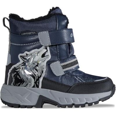 Lotto Nutak Tex K Unisex Kids, Botas para Nieve, Azul Marino, 31 EU Lotto Nutak Tex K Unisex Kids, Botas para Nieve, Azul Marino, 31 EU