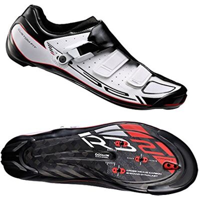 SHIMANO Fahrradschuhe Rennradschuhe Breit SPD-SL Klett-/Ratschenv. CF Zapatillas de Ciclismo, Unisex Adulto, Multicolor, 48 SHIMANO Fahrradschuhe Rennradschuhe Breit SPD-SL Klett-/Ratschenv. CF Zapatillas de Ciclismo, Unisex Adulto, Multicolor, 48