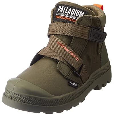 Palladium , Boots Outdoor Unisex niños, Verde, 34 EU Palladium , Boots Outdoor Unisex niños, Verde, 34 EU