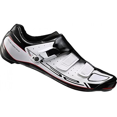 SHIMANO Fahrradschuhe Rennradschuhe Breit SPD-SL Klett-/Ratschenv. CF Zapatillas de Ciclismo, Unisex Adulto, Multicolor, 44 SHIMANO Fahrradschuhe Rennradschuhe Breit SPD-SL Klett-/Ratschenv. CF Zapatillas de Ciclismo, Unisex Adulto, Multicolor, 44