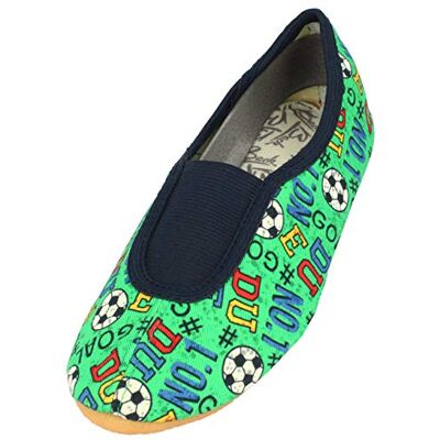 Beck Zapatos de Gimnasia para Niños Interior Verde 21 - Zapatos de Gimnasia Beck Zapatos de Gimnasia para Niños Interior Verde 21 - Zapatos de Gimnasia