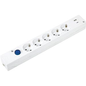 Simon Base Multifix, Regleta de Enchufes con 5 Tomas 16A y 2 USB A+C, Carga Rápida, Quick Charge, Enchufe Múltiple, Ladrón con Toma de Tierra e Interruptor de Luz, 250V, 3680W, Color Blanco Simon Base Multifix, Regleta de Enchufes con 5 Tomas 16A y 2 USB A+C, Carga Rápida, Quick Charge, Enchufe Múltiple, Ladrón con Toma de Tierra e Interruptor de Luz, 250V, 3680W, Color Blanco