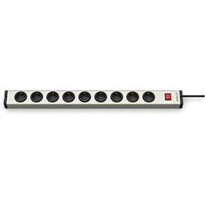 Ehmann Steckdosenl. alu uni-9 bandeja con interruptor Ehmann Steckdosenl. alu uni-9 bandeja con interruptor