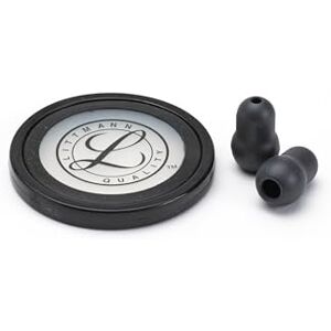 Littmann 3M Kit de piezas de repuesto para fonendoscopios Master Cardiology 40011, color negro. Littmann 3M Kit de piezas de repuesto para fonendoscopios Master Cardiology 40011, color negro.