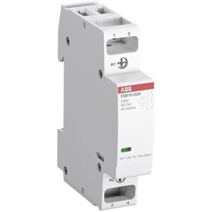ABB ESB16-20N-14 ESB Contador de potencia ESB/bobina de 12 V AC/CC, 2 pines, 2 cierres, 16 A, seguridad ABB ESB16-20N-14 ESB Contador de potencia ESB/bobina de 12 V AC/CC, 2 pines, 2 cierres, 16 A, seguridad