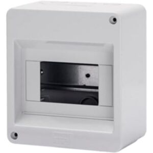 Gewiss Centralita pared sin puerta 6 módulos ip-40 Gewiss Centralita pared sin puerta 6 módulos ip-40