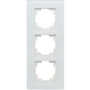 Kopp Marco para Enchufes, para 3 Enchufe de Cristal Auténtico Athenis, Color Menta, Kopp Marco para Enchufes, para 3 Enchufe de Cristal Auténtico Athenis, Color Menta,