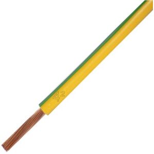 LAPP Diverse -100 Litze H07V-K Hilo de pescar (1 x 4 mm², 100 m), color verde y amarillo LAPP Diverse -100 Litze H07V-K Hilo de pescar (1 x 4 mm², 100 m), color verde y amarillo