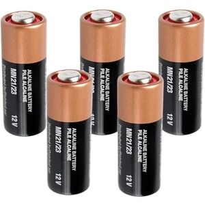 Brightium Pila de 12V MN21, Formato Tira de 5 Unidades, para Dispositivos de Control Remoto, alarmas y Juguetes. Brightium Pila de 12V MN21, Formato Tira de 5 Unidades, para Dispositivos de Control Remoto, alarmas y Juguetes.