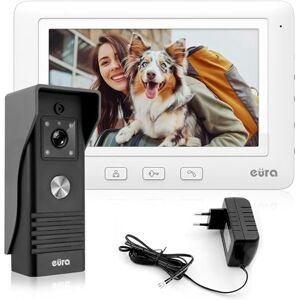 Eura VDP-45A3 ALPHA WHITE - Videoportero con pantalla de 7" Eura VDP-45A3 ALPHA WHITE - Videoportero con pantalla de 7"
