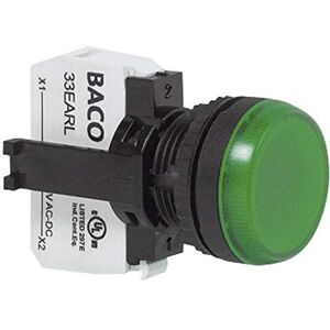 BACO L20SE20L Indicador luminoso con elemento LED verde 24 V/DC, 24 V/AC 1 pc(s) BACO L20SE20L Indicador luminoso con elemento LED verde 24 V/DC, 24 V/AC 1 pc(s)