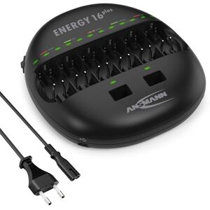 Ansmann Energy 16 Plus Estación de Carga (para Pilas AAA, AA, 1-6 Baby C, Mono Dy Puerto USB) Ansmann Energy 16 Plus Estación de Carga (para Pilas AAA, AA, 1-6 Baby C, Mono Dy Puerto USB)