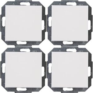 Kopp Interruptor de Cable, Profipack con 4 Interruptores, Athenis, Color Blanco Puro, Kopp Interruptor de Cable, Profipack con 4 Interruptores, Athenis, Color Blanco Puro,
