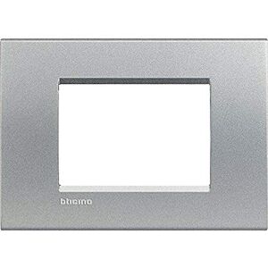 Bticino Legrand livinglight Placa 3 módulos tech Bticino Legrand livinglight Placa 3 módulos tech