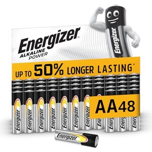 Baterías AAA Energizer - Potencia Alcalina - 48 Pack Baterías AAA Energizer - Potencia Alcalina - 48 Pack