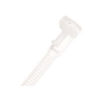 Norma Brida nylon reutilizable blanco Norma Brida nylon reutilizable blanco