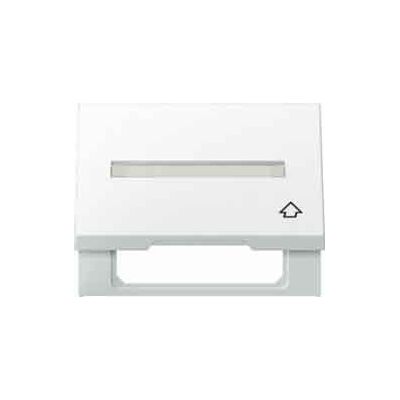 Hager Marco intermedia con tapa porta rotulo blanco polar Hager Marco intermedia con tapa porta rotulo blanco polar