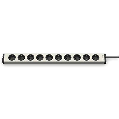 Ehmann Regleta Universal (Aluminio, 10 enchufes, Cable de 3 m) Ehmann Regleta Universal (Aluminio, 10 enchufes, Cable de 3 m)