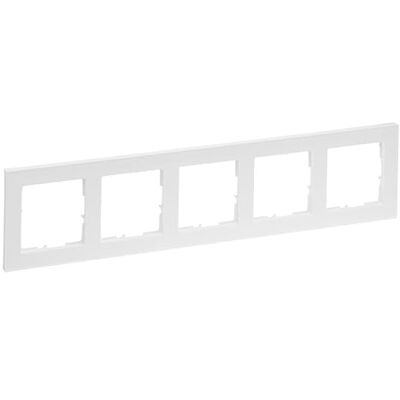 Legrand , Seano+ Marco de 5 capas, termoplástico sin halógenos, producción y embalaje sostenibles, color blanco Legrand , Seano+ Marco de 5 capas, termoplástico sin halógenos, producción y embalaje sostenibles, color blanco