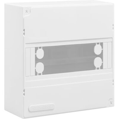 Siemens Mini caja de distribución 1 fila 9 módulos Siemens Mini caja de distribución 1 fila 9 módulos