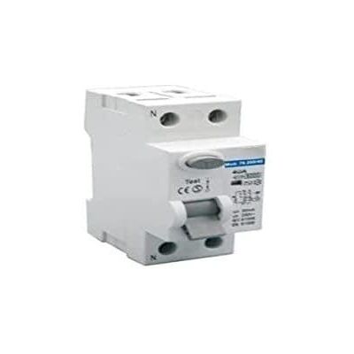 Glowster Interruptor diferencial 1P+N 40A 0.030A 6kA, protección contra corrientes de fuga, ideal para instalaciones eléctricas seguras. Glowster Interruptor diferencial 1P+N 40A 0.030A 6kA, protección contra corrientes de fuga, ideal para instalaciones eléctricas seguras.