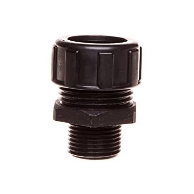 LAPP M20.2 Raccorde Negro - IP65, Recto, Poliamida LAPP M20.2 Raccorde Negro - IP65, Recto, Poliamida