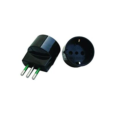 Vimar Adaptador s11+p30 negro Vimar Adaptador s11+p30 negro