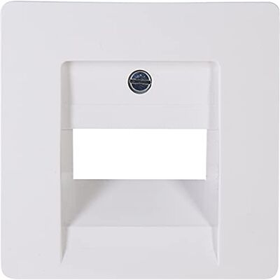 Kopp HK05 Cubierta UAE, salida inclinada, 1-2 conexiones, color: blanco ártico, 5 unidades Kopp HK05 Cubierta UAE, salida inclinada, 1-2 conexiones, color: blanco ártico, 5 unidades