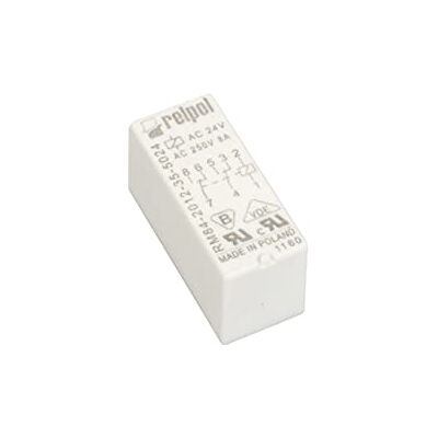 Relpol Relé miniatura 2P 8A 24V AC PCB AgNi RM84-2012-35-5024 604615 590000555270 Relpol Relé miniatura 2P 8A 24V AC PCB AgNi RM84-2012-35-5024 604615 590000555270