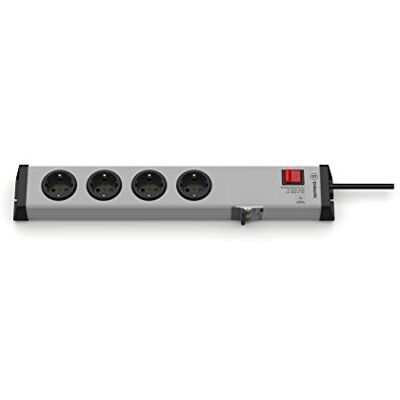 Ehmann 0250x00042301 Caja de distribución gris 4 vías - Enchufe eléctrico Ehmann 0250x00042301 Caja de distribución gris 4 vías - Enchufe eléctrico